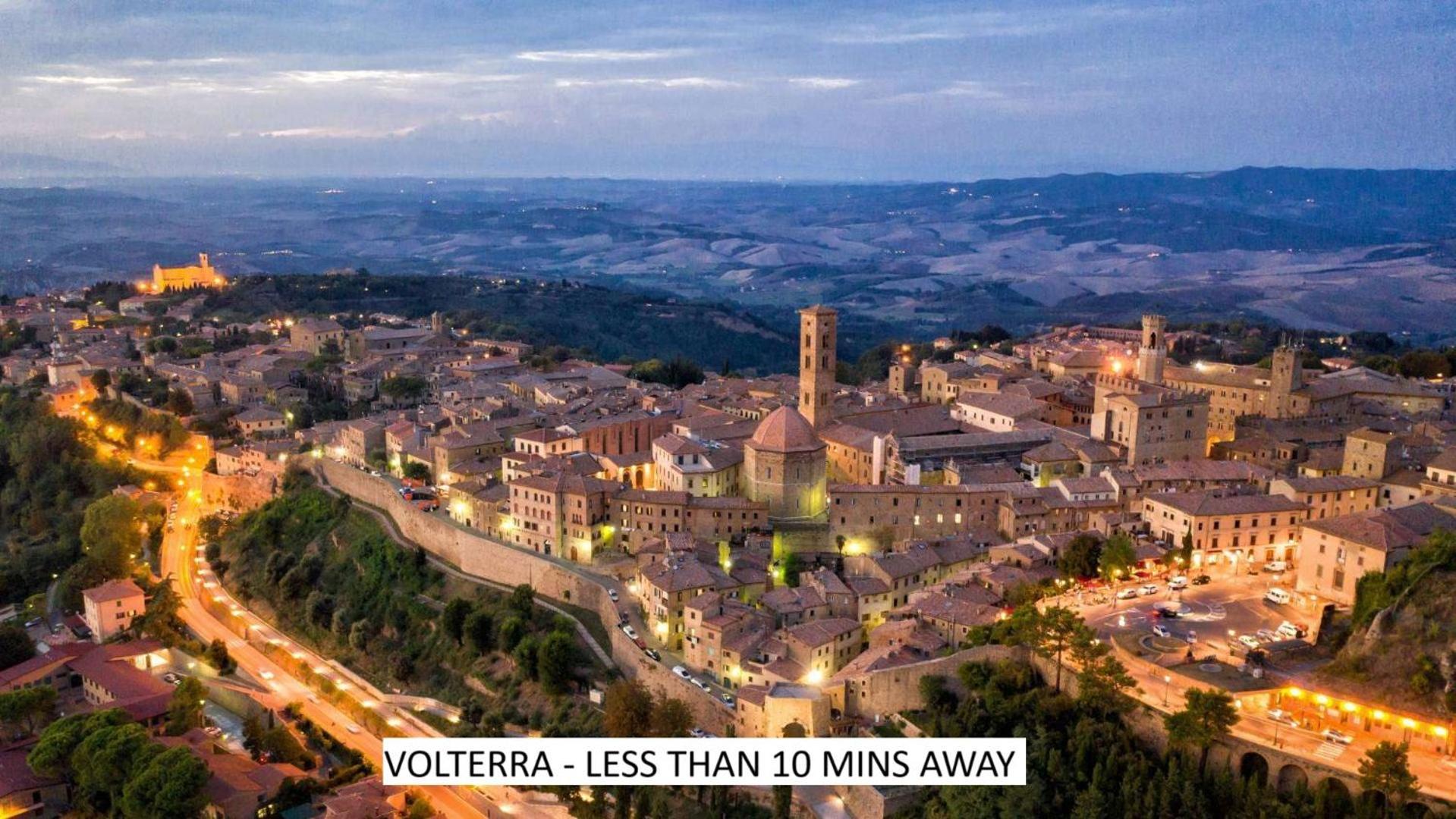 Lacollinatuscany Between San Gimignano And 渥尔特拉 外观 照片