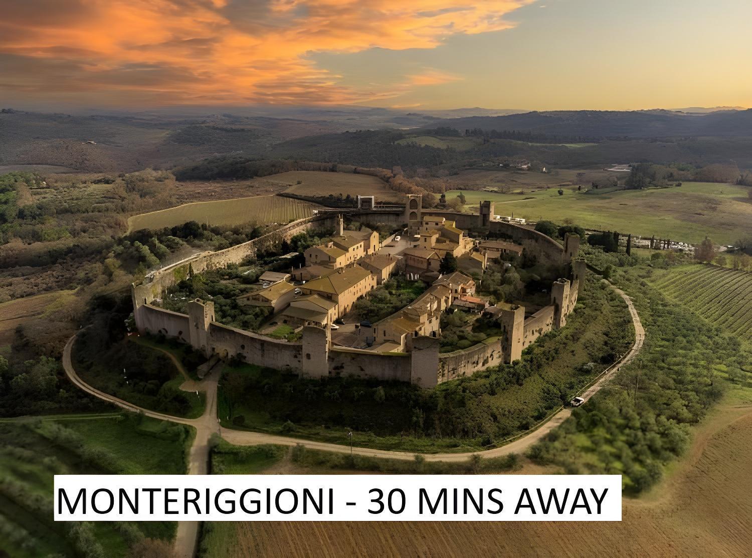 Lacollinatuscany Between San Gimignano And 渥尔特拉 外观 照片